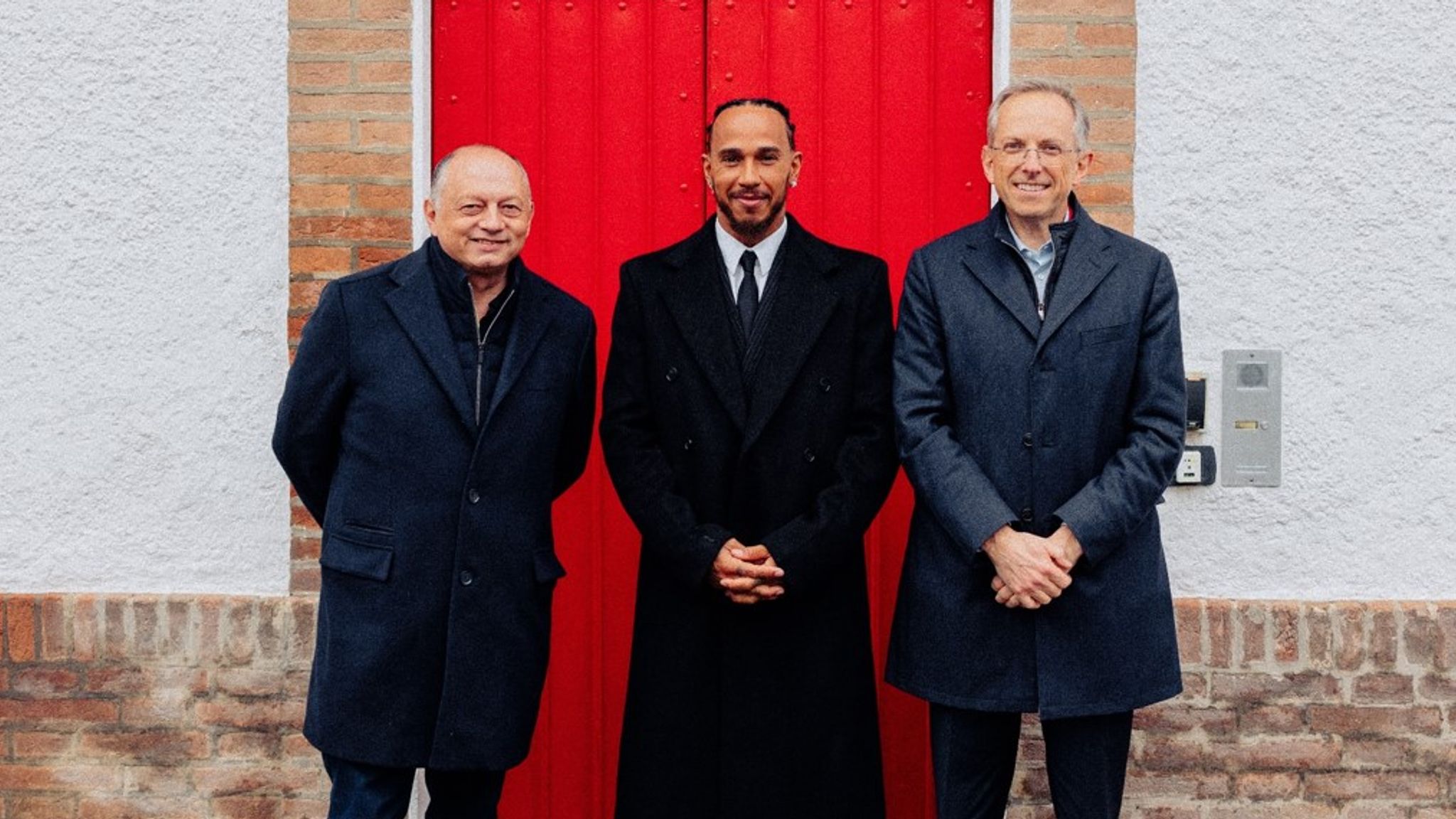 Lewis Hamilton: Ferrari driver posts photo on first day with Italian