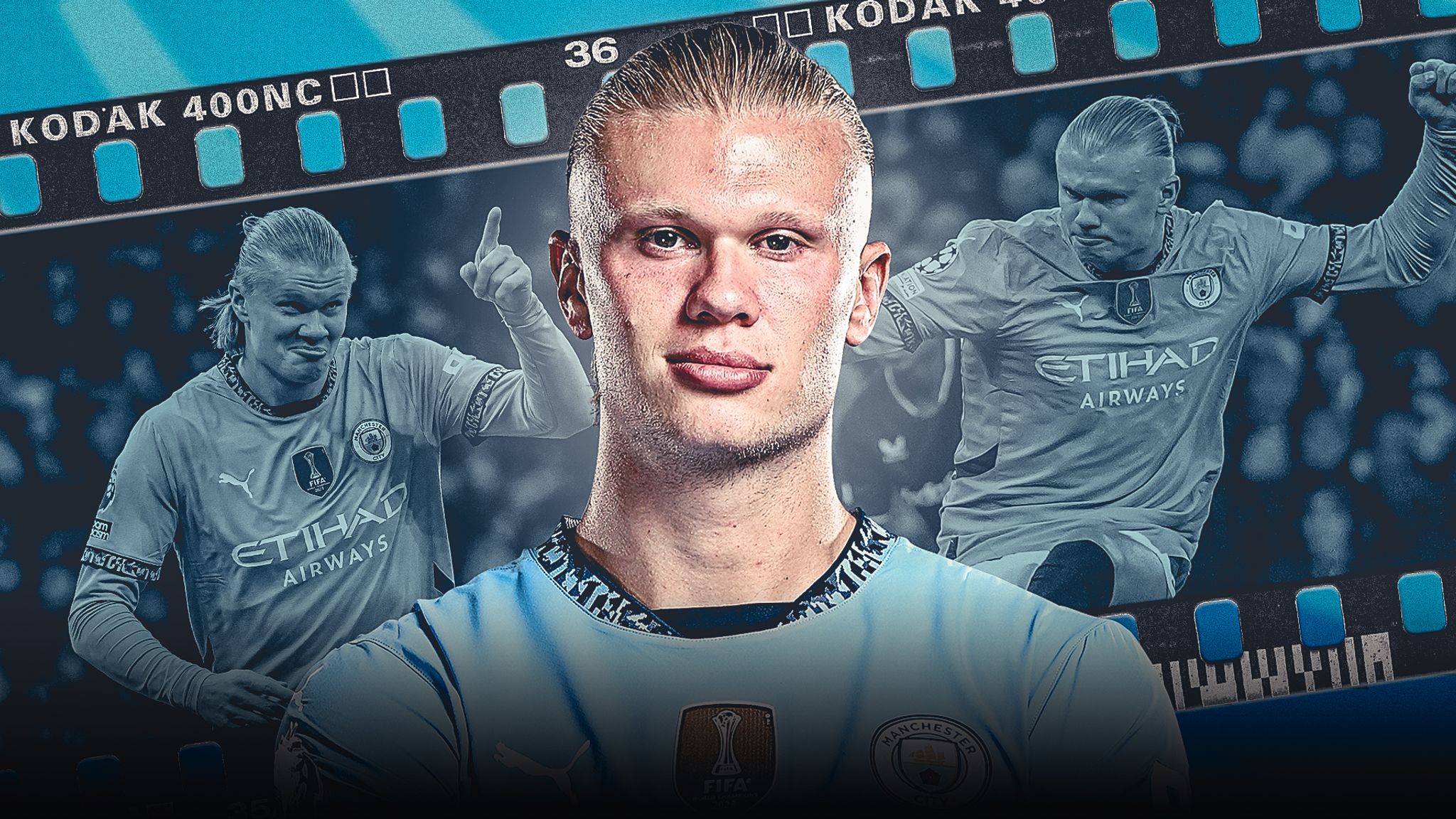 Erling Haaland contract: Manchester City striker signs new nine-and-a-half-year deal until 2034 | Football News | Sky Sports