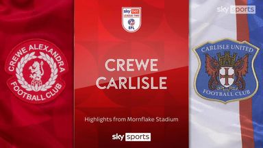 Crewe 3-2 Carlisle