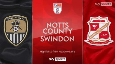 Notts County 2-0 Swindon 