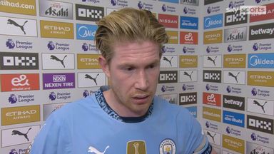 'They should be supporting us!' | De Bruyne baffled by fan reaction to West Ham goal