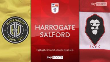 Harrogate 0-2 Salford