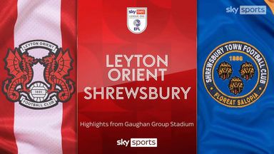 Leyton Orient 1-0 Shrewsbury Town