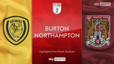 Burton 0-1 Northampton 