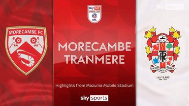 Morecambe 2-0 Tranmere