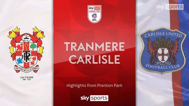 Tranmere 1-0 Carlisle