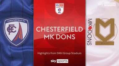 Chesterfield 1-2 MK Dons