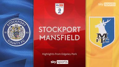 Stockport 1-2 Mansfield