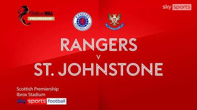 Rangers 3-1 St Johnstone 