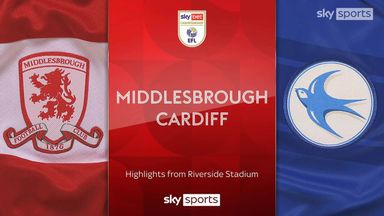 Middlesbrough 1-1 Cardiff City