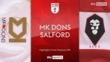 MK Dons 0-1 Salford