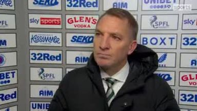 Rodgers: Rangers were better | 'Defeat a reminder we must keep fighting'