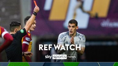 Ref Watch: Did Aberdeen's Rubezic deserve red after Watt clash?