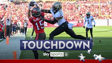 'Unbelievable!' | Bucs in front thanks to McMillan's EPIC touchdown catch