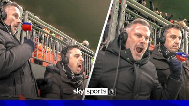 Best of Comms Cam! | Carra, Nev's best reactions to Liverpool-Man United thriller!