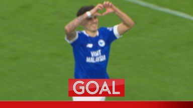 Robertson opens scoring for Cardiff in first six minutes!