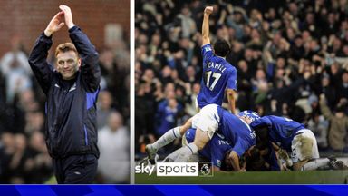 Rewind: Goodison Park erupts as Moyes wins Merseyside derby for first time in 2004!