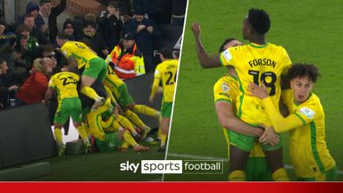 Scenes! Forson's outrageous strike and late winner rescue Norwich!