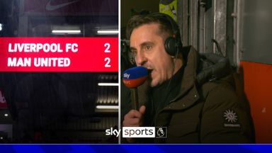 'They really shocked me!' | Neville left stunned by Man Utd's draw over Liverpool 