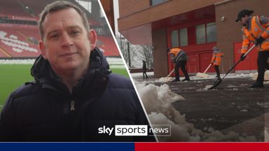 Liverpool v Man Utd to go ahead despite safety fears after heavy snow