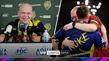 MVG correctly predicts final opponent... AND Littler-Bunting scoreline!