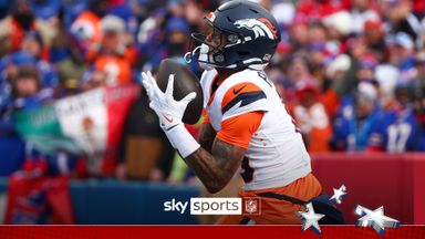 'Broncos strike early!' | Nix throws 43-yard TD for Franklin!