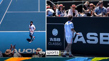 Norrie 'sorry' after throwing racket into crowd during angry defeat in Auckland