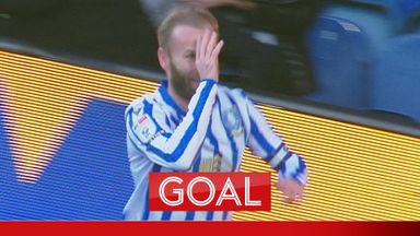 Sheff Wed captain gives them the lead over Derby!