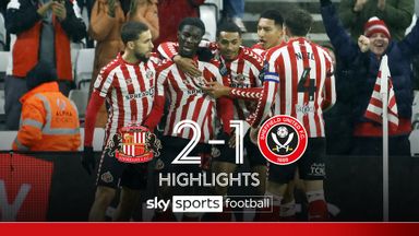 Saved pen, OG, stunning winner as Sunderland edge Sheff Utd!