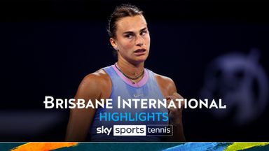 Sabalenka eases to Brisbane semi-finals after straight sets win!