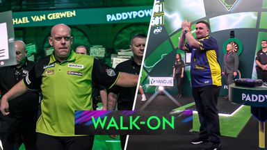 'It’s time to meet the players!' | Watch electric Littler-MVG walk-ons