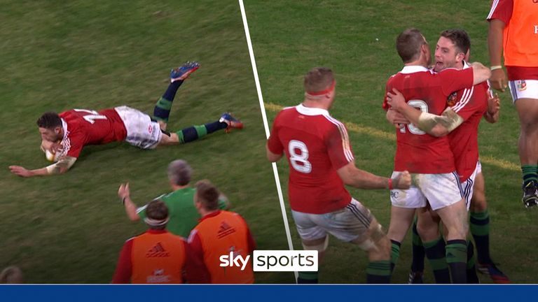 We take a look at an unforgettable moment for Alex Cuthbert as he is cut to defend Australia to claim his fourth attempt to tour 2013 for British and Irish lions.