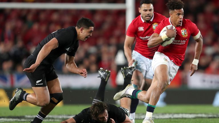 Anthony Watson started five British & Irish Lions Tests on their tours of New Zealand and South Africa in 2017 and 2021