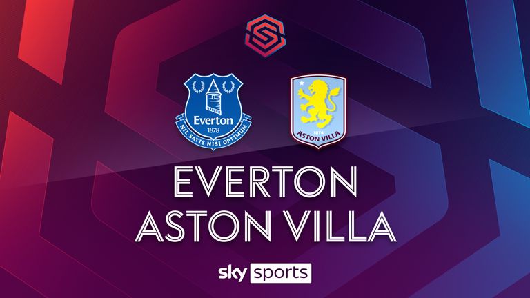 Everton v Aston Villa highlights