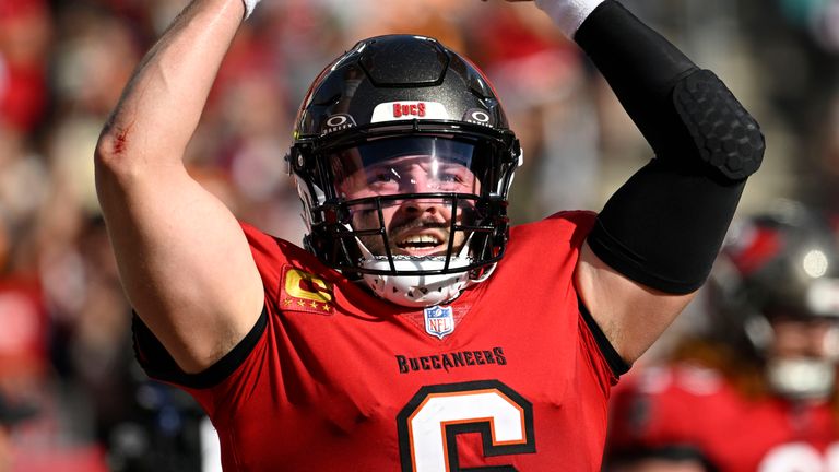 Tampa Bay Buccaneers quarterback Baker Mayfield