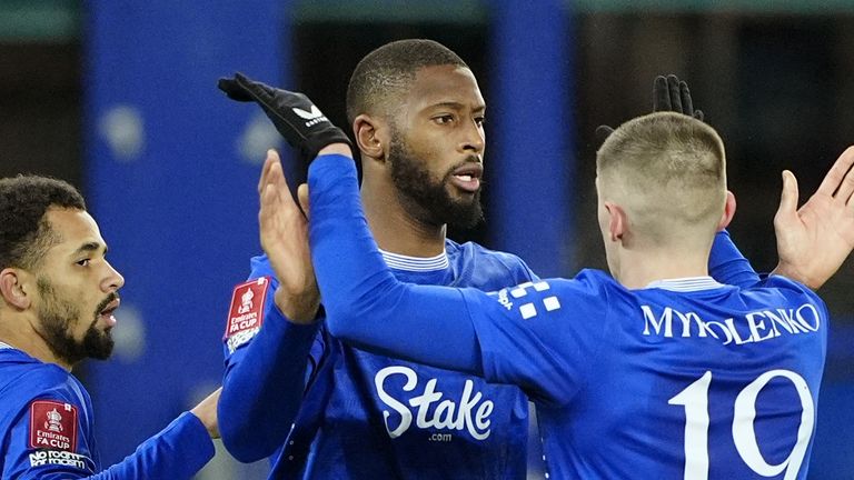 Beto's goal was his first in 11 Everton games