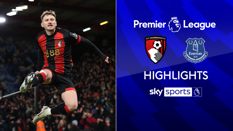 Bournemouth-Everton highlights.