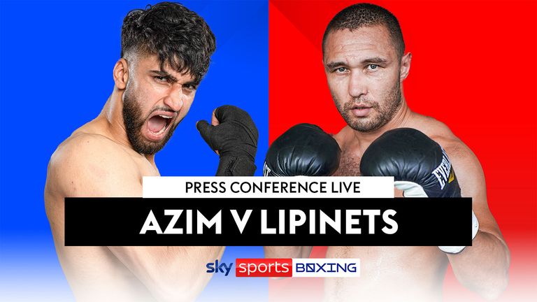 Adam Azim vs Sergey Lipinets Live Press Conference