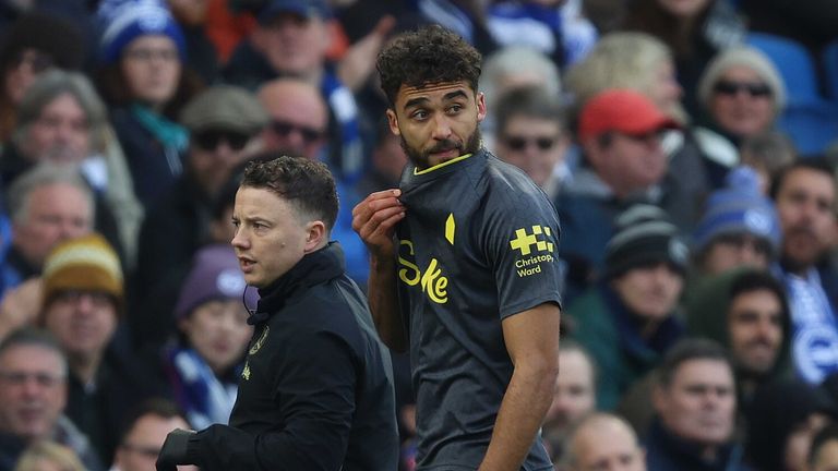 Dominic Calvert-Lewin is uit voor het seizoen