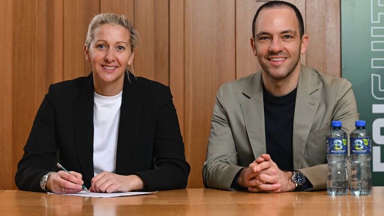 Carla Ward: Republic of Ireland appoint ex-Aston Villa WSL boss as new head coach after Eileen Gleeson exit