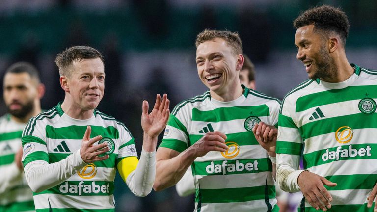 All smiles as Celtic extend their lead at the top of the Premiership