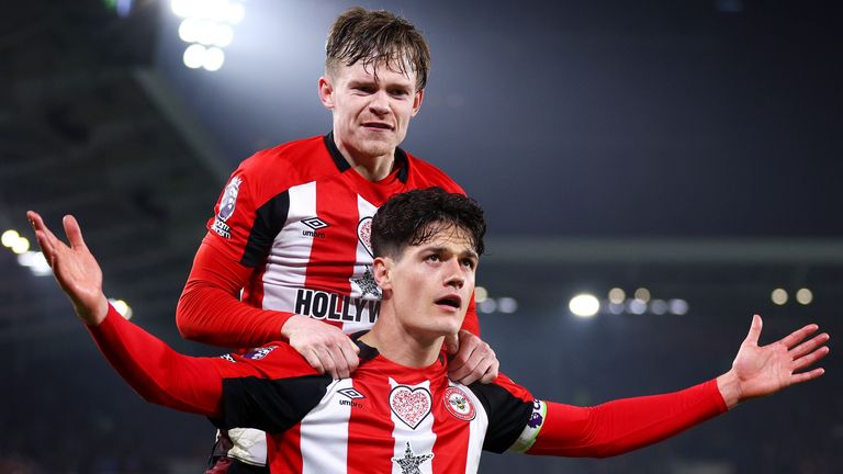 Christian Norgaard netted Brentford's late equaliser