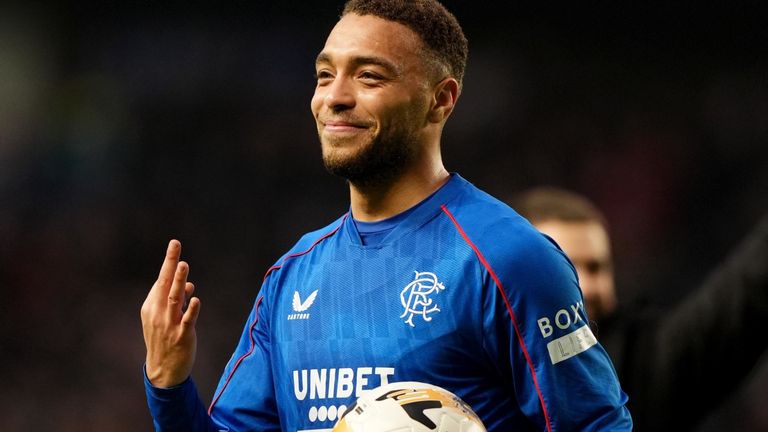 "He is not happy" - Manager reveals Super Eagles striker is unhappy despite hat-trick 2 Scottish Cup: Cyriel Dessers scores hat-trick as Rangers thrash Fraserburgh; Raith Rovers edge past Falkirk | Football News | Sky Sports