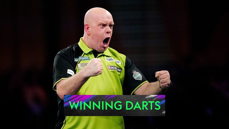 Panah pemenang Michael van Gerwen