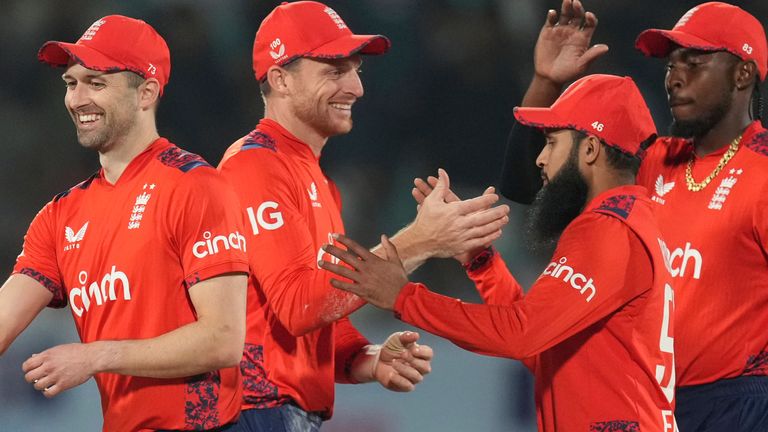 England's 26-run win in the third T20 in Rajkot kept their hopes alive in the five-match series against India. (AP Photo/Ajit Solanki)