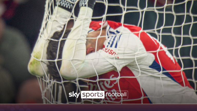 Arsenal v Newcastle: Havertz miss
