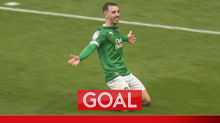 GOAL! Plymouth 2-2 Bristol City (Plezeguelo, 90+1)