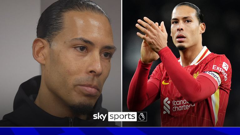 Virgil van Dijk on Liverpool contract