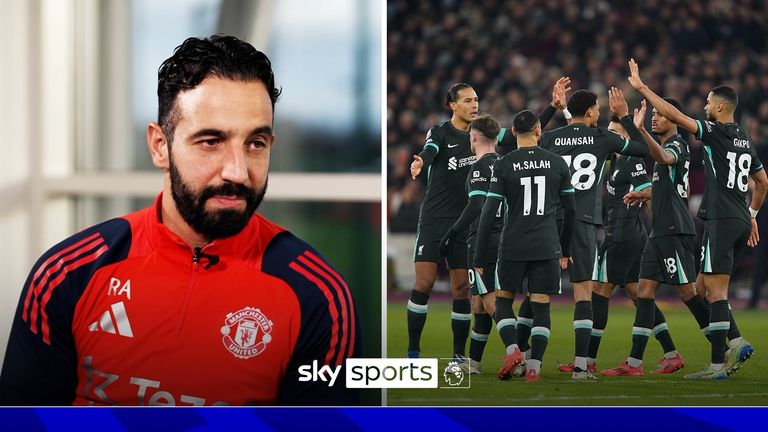 Manchester United head coach Ruben Amorim says his side will need to make a fast start if they're to get a positive result at Anfield against Liverpool.