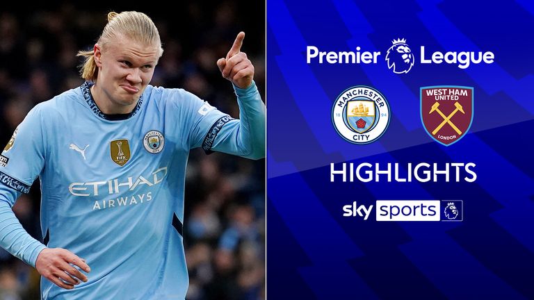 Man City 4-1 West Ham | Premier League highlights